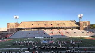 Victor J Andrew MTB  Illinois Marching Band Championships 2024  Audience Cam [upl. by Ahtennek764]