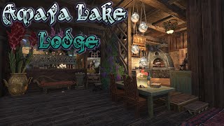 ESO Housing Jenovas Custom Lake Lodge  Amaya Lake Lodge [upl. by Rivy]