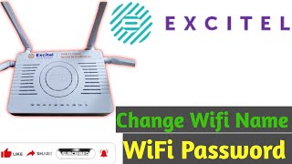 How To Change Excitel Wifi Password I Excitel Wifi Password kaise change kare I PPC Router excitel [upl. by Alor]