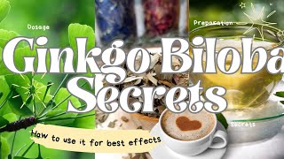 Ginkgo Biloba Benefits How to Use It for Optimal Health [upl. by Kylstra]