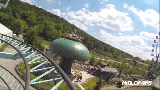 Bobsleigh à Nigloland Full HD Go Pro [upl. by Ingaberg]