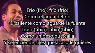 Juan Luis Guerra ft Romeo Santos  Frío Frío  letra [upl. by Twyla]