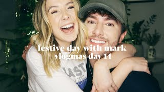 Festive Day With Mark  Vlogmas Day 14 [upl. by Nnaacissej]