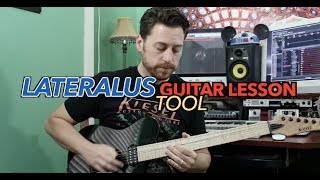 Lateralus Guitar Lesson [upl. by Paschasia]