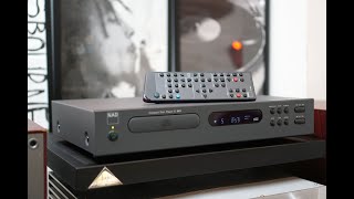 NAD C541i Audiophile CD Player with Delta Sigma 24bit DAC Remote amp Cables [upl. by Latoyia]