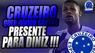 Cruzeiro quer ‘presentear’ Diniz e insiste por contratação de Júnior Santos do Botafogo [upl. by Messere]