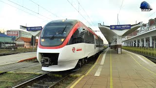 Noul Automotor TFC Bombardier Talent New DMU in Gara Cluj Napoca Train Station  15 December 2021 [upl. by Gusty]