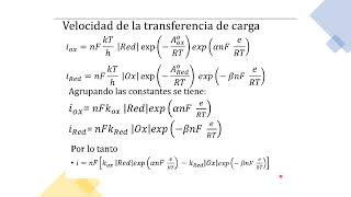 Corrosión y Protección Ecuación de ButlerVolmer [upl. by Jeff95]