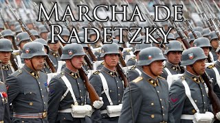 Chilean March Marcha de Radetzky  Radetzky March [upl. by Ahsinej]