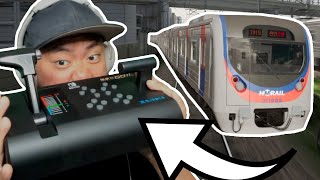 PLAYING HMMSIM METRO WITH A TRAIN CONTROLLER  Hmmsim Metro  Korean Train Simulator [upl. by Einaled655]