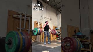 600lb snatch grip deadlift [upl. by Kired]