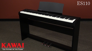 Kawai ES110 Portable Digital Piano [upl. by Ennyl]