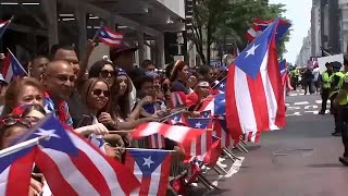 Puerto Rican community reacts to incendiary remarks by comedian at Trumps MSG rally [upl. by Htebsle314]