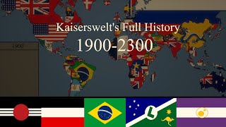 Full History of Kaiserswelt 19002300 Every Year  Chapter 17 [upl. by Atrim]