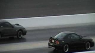 2001 Cobra vs 2004 Mach 1 2 [upl. by Rodnas753]