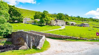 A scenic drive Kettlewell to Hawes North Yorkshire England [upl. by Nazler]