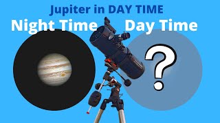 Planets in DAYLIGHT  How to see Jupiter in daytime through telescope  Celestron Astromaster 114eq [upl. by Anileuqcaj561]