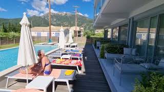 Captain Stavros Hotel Nydri Lefkas Greece [upl. by Ahsilam]