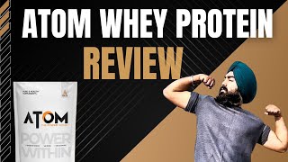 ATOM Whey Protein Review  ASITIS ATOM Protein Review  bawavlogs [upl. by Llemhar]