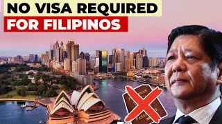 Top 10 COUNTRIES Filipinos are ALLOWED to visit WITHOUT a Visa [upl. by Brockwell]