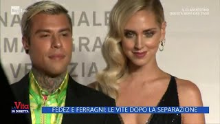 Fedez e Chiara Ferragni le vite dopo la separazione  La Vita in diretta 15042024 [upl. by Airamat452]