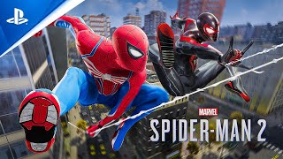 Marvels SpiderMan 2  12 Minutes of NEW Gameplay Features amp Missions Remake  SpiderMan PC Mods [upl. by Lanctot731]