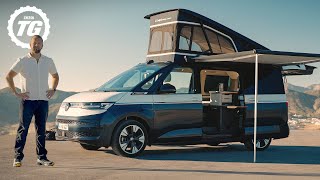 FIRST LOOK VW’s 2024 California Camper Van  Top Gear [upl. by Idner]