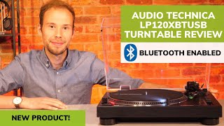 AudioTechnica LP120XBTUSB Bluetooth Turntable overview [upl. by Durwyn]