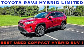 2023 Toyota RAV4 Hybrid Limited AWD w22k Miles  POV Review amp Test Drive Best Used Compact Hybrid [upl. by Yeffej66]