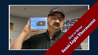 How to Setup  Sensi Light Thermostat [upl. by Eletnahc137]