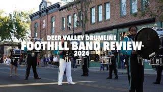 Deer Valley HS Drumline  Foothill Band Review 2024 [upl. by Hatch41]