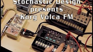 Korg Volca FM Sounds  Motion Recording and FX [upl. by Nethsa390]