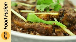 Peshawari Mutton Karahi Recipe By Food Fusion [upl. by Eatnad]