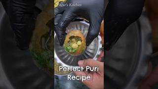 Pani Puri Recipe Perfect Puri Recipe Video PaniPuri YouTubeShorts Shorts Viral [upl. by Klehm]