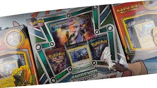 Amigento amp KapuRiki Kollektion Boxen 3 Promo Boxen Pokemon Booster Unboxing Opening [upl. by Gardner513]