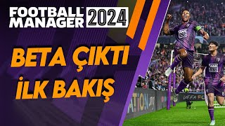 FM 24 Beta Çıktı  Football Manager 2024 İlk Bakış [upl. by Lionello]