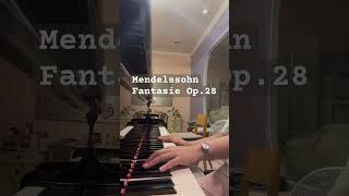 Mendelssohn Fantasie Op28마음속의 상실감 [upl. by Mcleod]