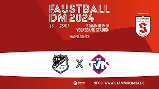 HIGHLIGHTS Faustball DM 2024  Viertelfinale 2 TV Brettorf  TV 1880 Käfertal [upl. by Hemetaf]