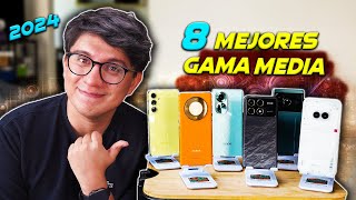 Top 8 mejores celulares gama media 2024 hasta ahora [upl. by Debra]