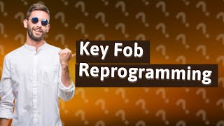 How do you reprogram a Chevy key fob [upl. by Kimble]