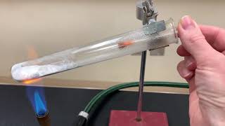 Decomposition of Sodium Bicarbonate Baking Soda [upl. by Llehsem]