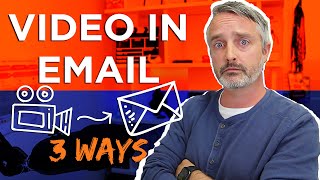 How to Embed Video in Email 3 super simple ways [upl. by Pietrek961]