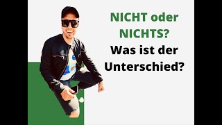 NICHT oder NICHTS 🤓 [upl. by Suisyola234]