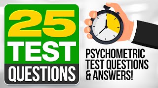 PSYCHOMETRIC TEST VERBAL REASONING TEST PRACTICE QUESTIONS amp ANSWERS [upl. by Harobed]