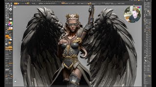 Zbrush sculpting miniatures [upl. by Yna]