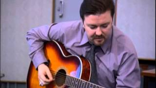 David Brent on Guitar  Free Love Freeway  The Office  BBC [upl. by Deborath]