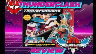 1992 TRANSFORMERS THUNDERCLASH REVIEW [upl. by Bethena]