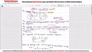 Class 41 Structure Activity Relationship SAR of Cholinolytic Agents Medicinal Chemistry 01 [upl. by Alecia]