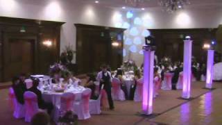 Sweet 16 with Low Fog Uplighting Movers and More DJ Mikey Mike Hellenic Center [upl. by Aikahs]