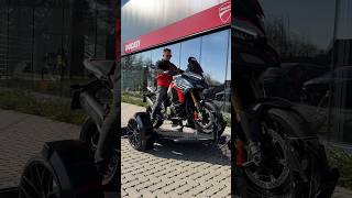 NEW Ducati Multistrada RS 180HP  lowering trailer 🔥 [upl. by Enomsed218]